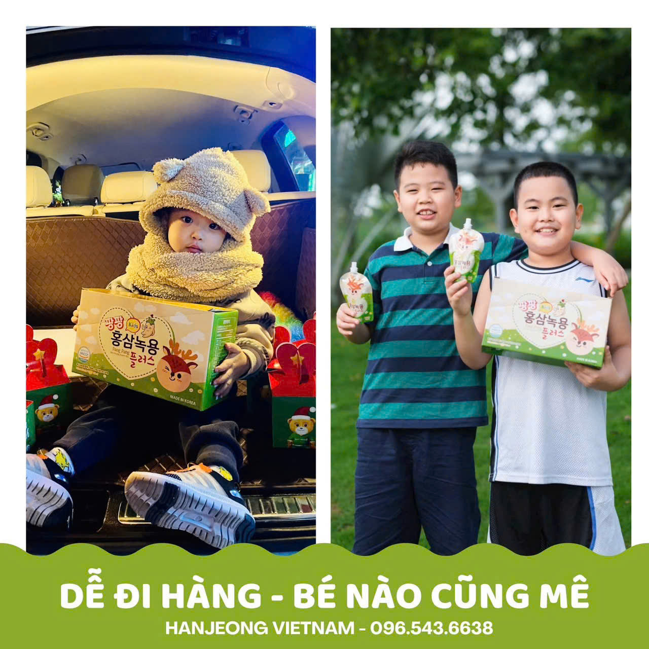 VÌ SAO BÉ YÊU THÍCH HỒNG SÂM NHUNG HƯƠU PANG PANG?